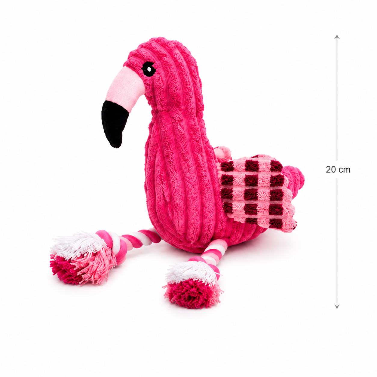 Lola - Doudou Flamant Rose