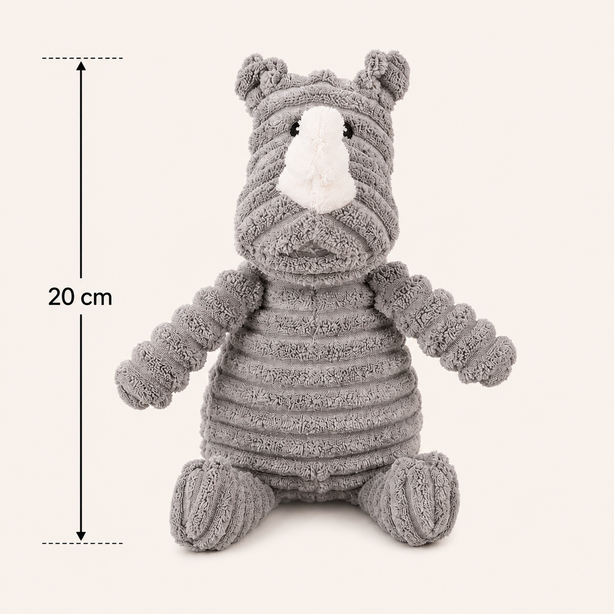 Milo - Doudou rhinocéros